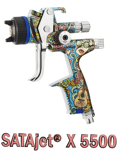 Pistolet SATA édition spéciale HIPPIE PHOTO catalogue